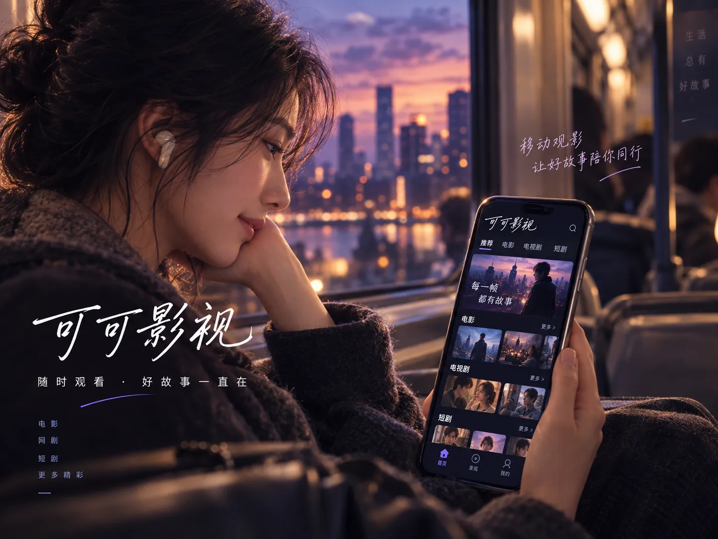 可可影视桌面网页展示